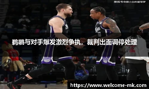 鹈鹕与对手爆发激烈争执，裁判出面调停处理